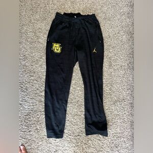 Marquette university Jordan dri fit pants, size large
